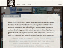 Tablet Screenshot of brickhousecreative.com